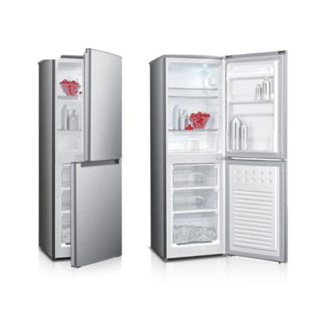 Aborder Combi Refrigerator Double Doors 260 Liters Silver - DD 2260