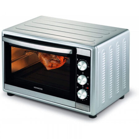 Kenwood 70L Toaster Oven - Oven Toaster Grill Large Capacity Double Glass Door Multifunctional with Rotisserie and Convection Function for Grilling, Toasting, Broiling, Baking, Defrosting MOM70.000SS