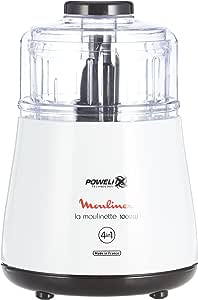 Moulinex DPA144 1000w 4 in 1 La Moulinette Chopper, 500 ml Capacity Bowl, White, 1 year warranty226