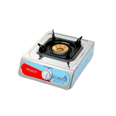 Eco Africa 1 Plate Stainless Steel Gas Cooker, 1n5-H