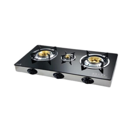 Eco Africa 3 Plate Top Glass Gas Cooker, ECO - 3n5-1608