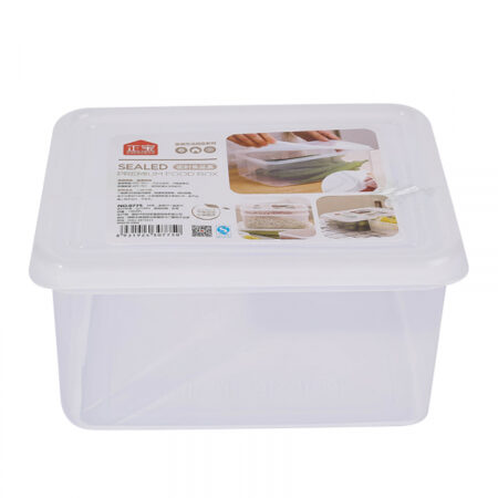 Nadstar1 Plastic Food Storage 1400ML Fresh Box Food Storage Plastic Container 0775