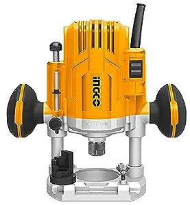 INGCO 6/8/12 mm 1600 Watt Electric Plunge Router RT160028