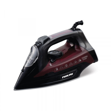 Nikai Steam Iron 2400w 360ml Non Stick Soleplate NSI707TS