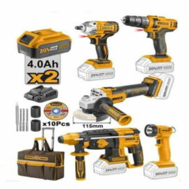 5 Pcs Lithium-Ion  industrial combo kit