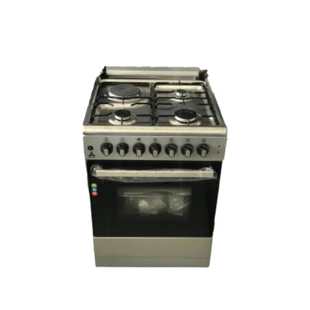 Delta Cooker 3 Gas Burners + 1 Electric Plate, Oven & Grill, 60x60cm - DGC-6031