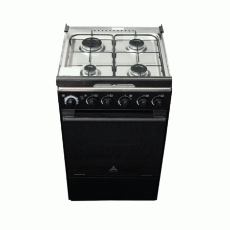 Delta Cooker 50x55cm 4 Gas Burners with Gas Oven & Grill DGC40B