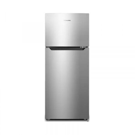 Hisense Refrigerator 120L Double Door, Top Freezer, Titanium Silver RD-16DC4S