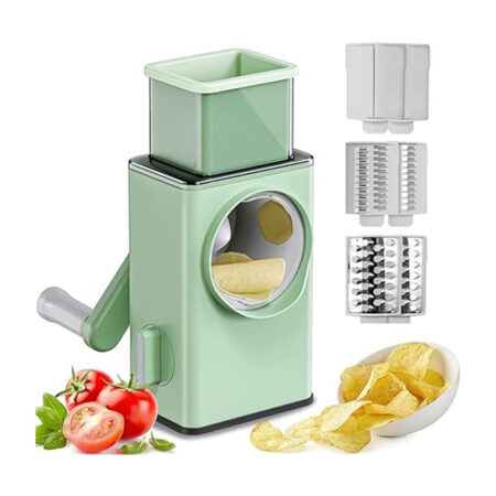 Multifunctional 3 in 1 Shredder Rotary Vegetable Slicer