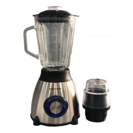 Westpoint Blender 1.5L Glass Jar 550W with Grinder Stainless Steel WBLY-15522.