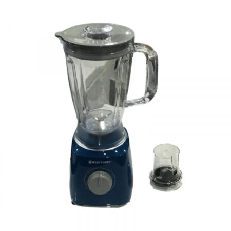 Westpoint Blender 1.8L 500W Plastic Jar 2 Speeds Blue WBLR-18820.P