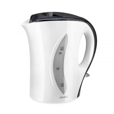 Decakila Kettle 1.7L Electric Jug 2200W Plastic Automatic Shut-off KEKT027W