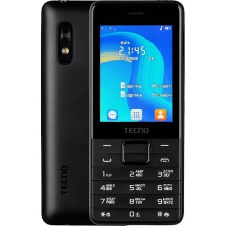 T454 - Dual Sim - 2.8" Big Screen With Camera Flash Light - 4MB ROM + 4MB RAM - 1500mah - Black