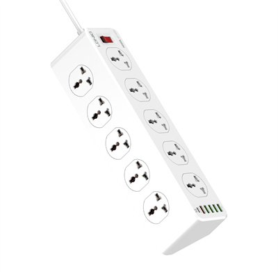 LDNIO SC10610 Power Socket PD 20W Fast Charging Smart Power Strips 10 Universal Standard Charging Power Extension