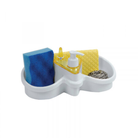 Elefan Detergent Dispenser With Sponge Tempo 8x12x26CM ELFTMP