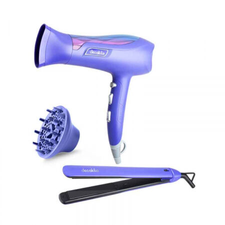 Decakila Hair Dryer & Straightener 2200W 2 Speed 3 Heat & Ceramic Coating KEHS041Z