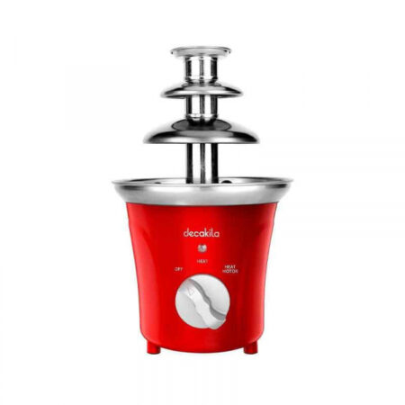 Decakila Chocolate Fountain 70W 3 Levels Stainless Steel, Plastic Body KETT011R