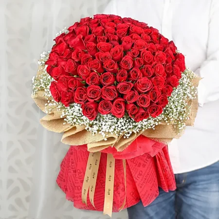 Endless Love 100 Roses Bouquet