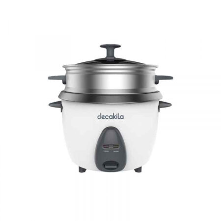 Decakila Rice Cooker 1L 400W 5 Cups Non Stick Easy to Clean KEER032W