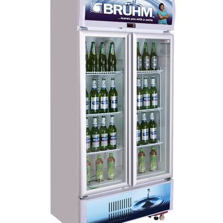 Bruhm Beverage Cooler 609L Double Door BBD-609M