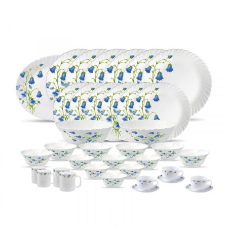 La Opala Dinner Set Blue Bells Classique 44 Pieces LB044