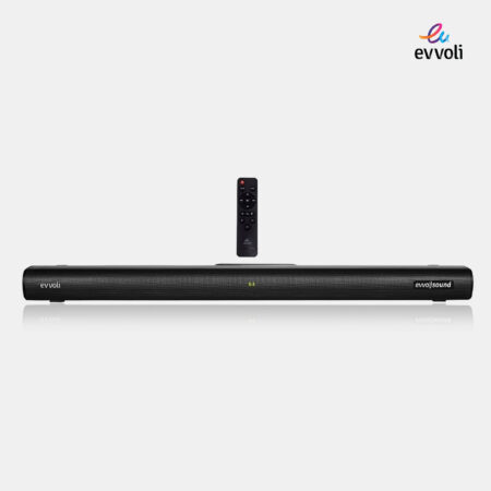 Evvoli 2.0 Soundbar With Bluetooth 120W Black SB120B