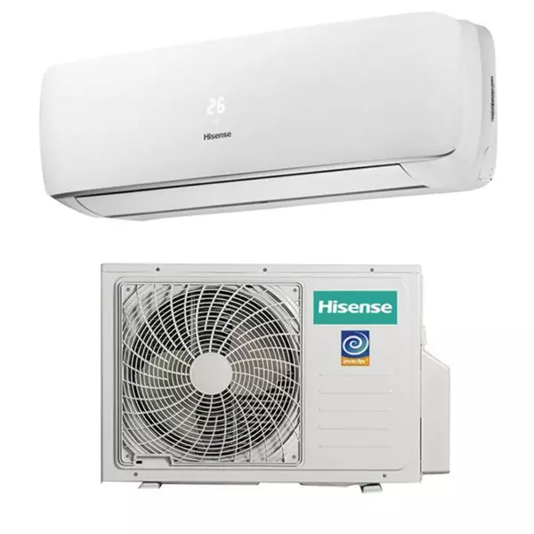 Hisense Wall Split Air Conditioner 22000BTU with Inverter, Ultra Quiet, Fast Cooling, High Efficiency AS-22TR4SBBDB1/W