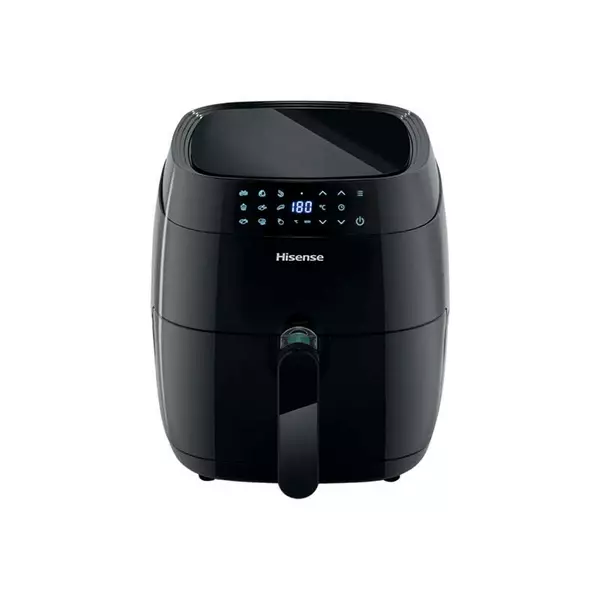 Hisense Digital Air Fryer 3.5L 1400W, LED Digital Control Panel, Adjustable Thermostat, Non Stick Basket, Overheat Protection, 9 Pre Setting Cooking Programs H04AFBK1S1