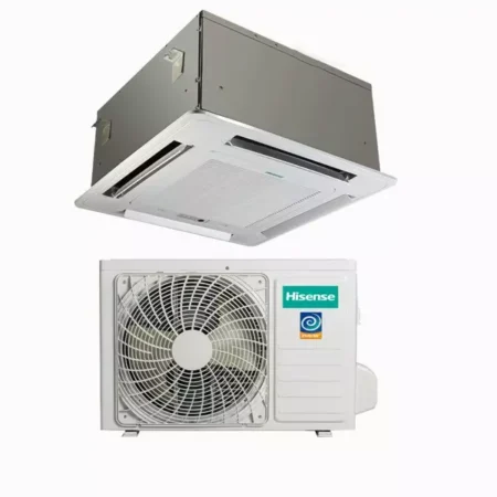 Hisense Cassette Air Conditioner 36000 BTU Air Purifying System, High Head Drain Pump, Auto Changeover, Low Standby Power, Auto Restart AUC-36UR4SKKC5