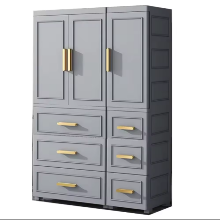 Kabati za watoto (Baby Cabinet Very Good Quality) - GRAY COLOUR