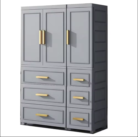 Kabati za watoto (Baby Cabinet Very Good Quality) - GRAY COLOUR