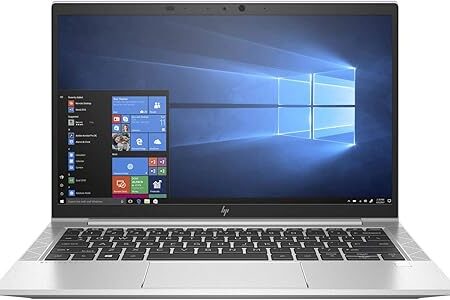 HP EliteBook 830 G7 13.3" Laptop, Intel Core i7-10610U, 8GB DDR4 RAM, 256GB SSD, Windows 10 Pro