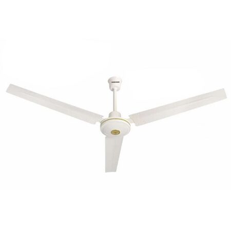 Goodvision G8 56-Inch Three Indoor Ceiling Fan with White Steel Blades