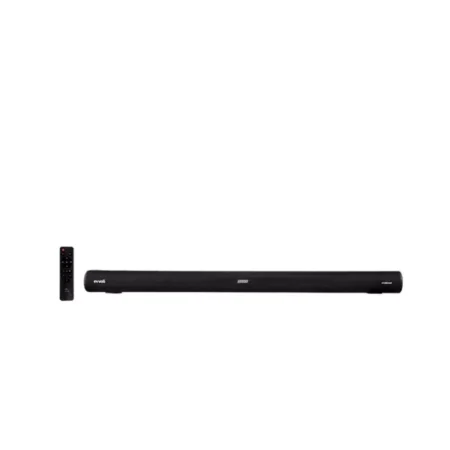 Evvoli 2.0ch Single Soundbar with Bluetooth and LED Display 120W Black SB120B