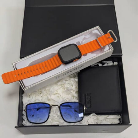 T-800 watch, Glasses, belt set for Men