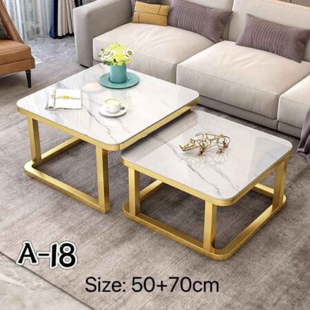 Coffee Table Set of 2in1 A-18 Size 50+70cm