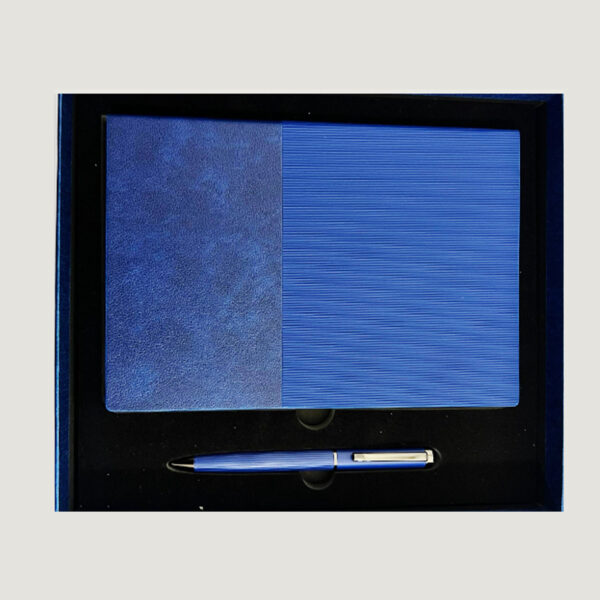 Executive set Plain Blue Notebook+Pen